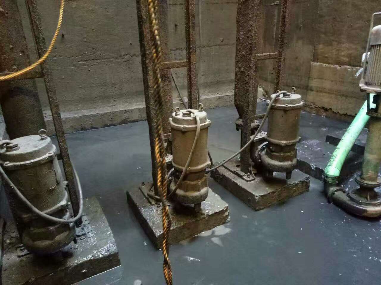 广德污水池清理